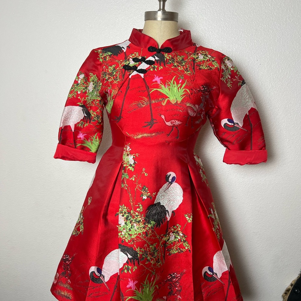 Vintage Cheongsam Qipao Dress Pinup